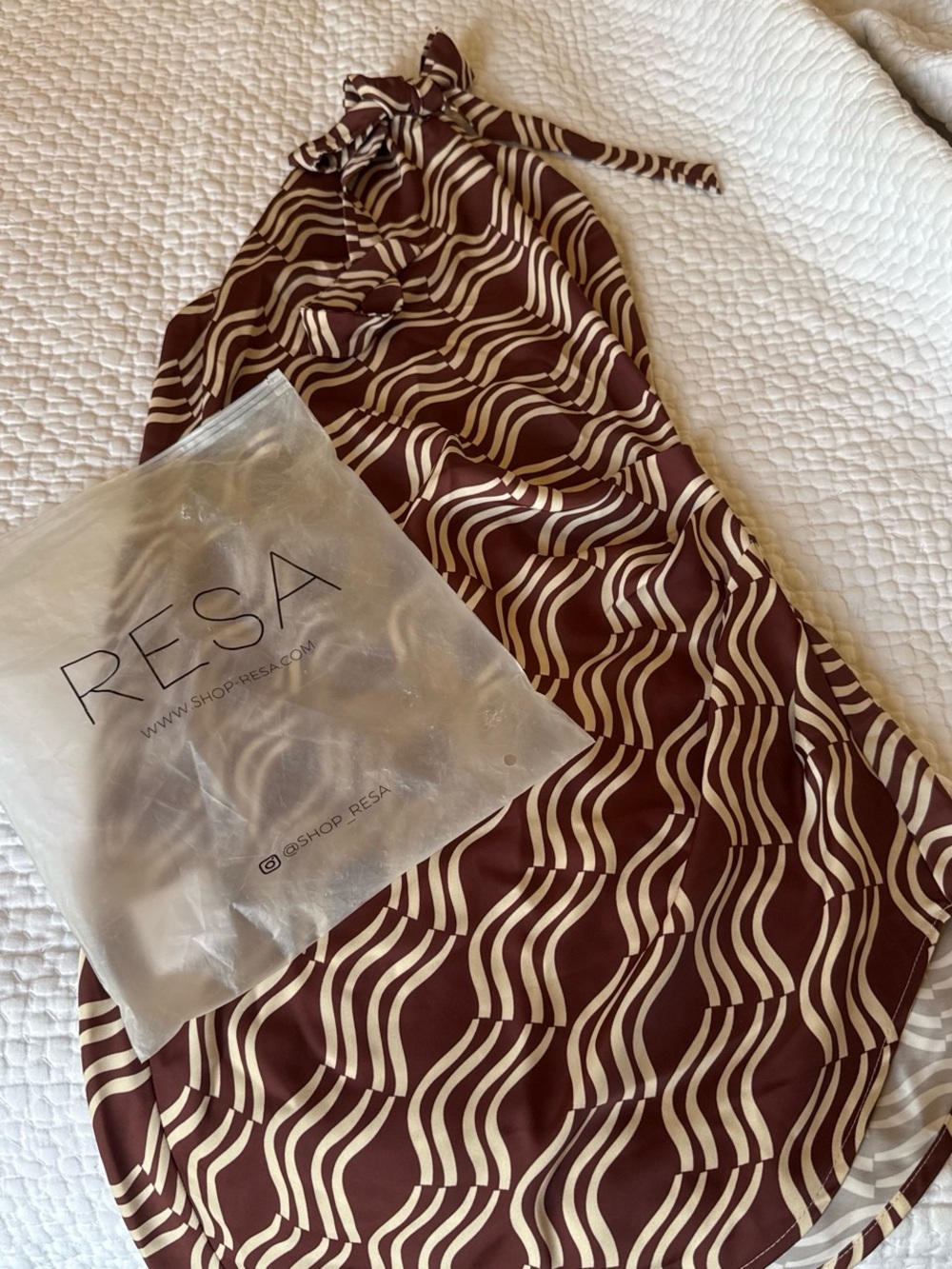 RESA Halter Mini Dress